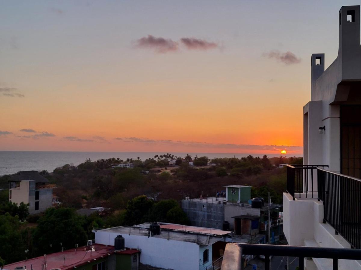 ホテル Casa Puerto Bonito & Private Coworking プエルト・エスコンディード エクステリア 写真