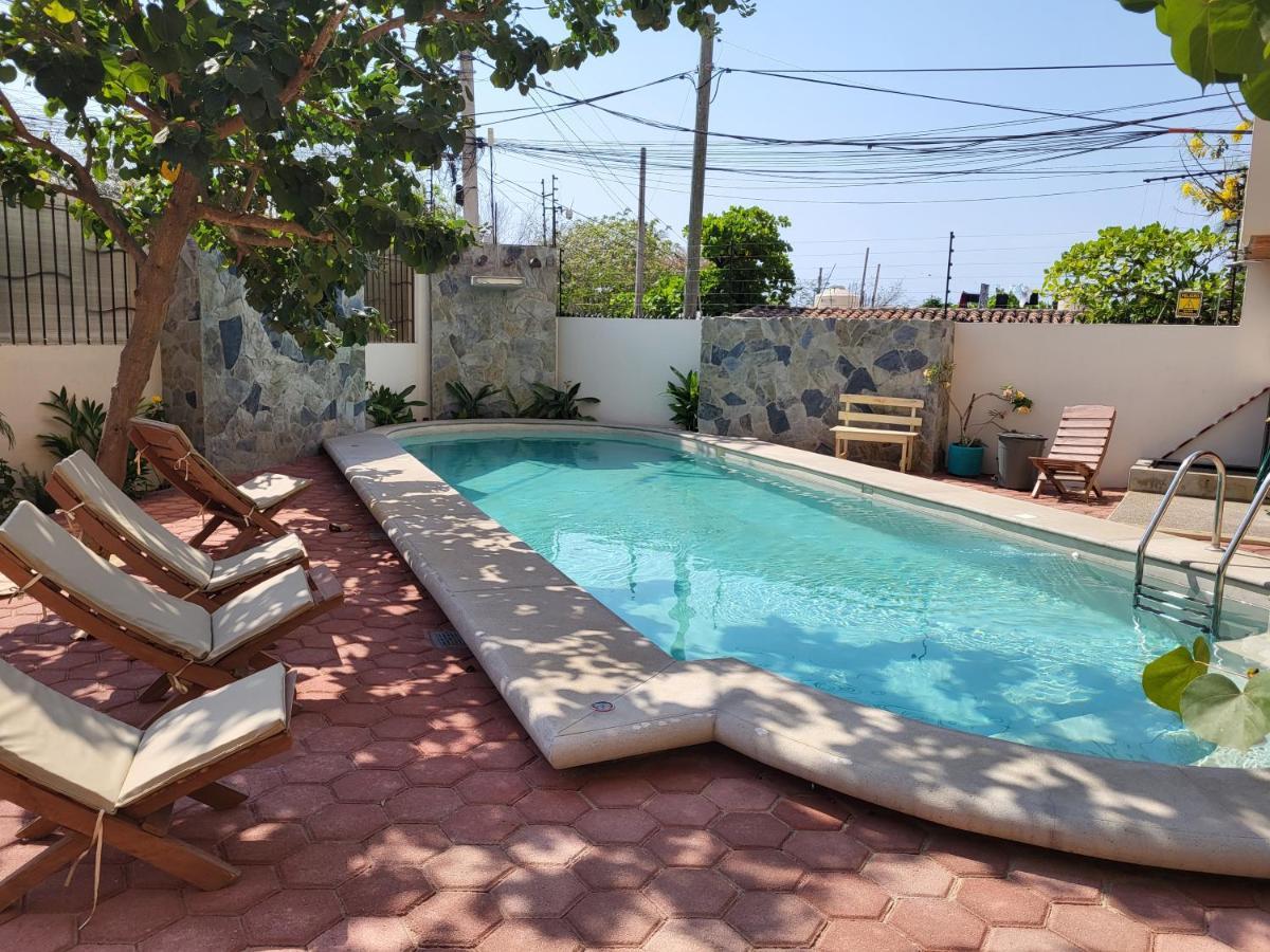 ホテル Casa Puerto Bonito & Private Coworking プエルト・エスコンディード エクステリア 写真